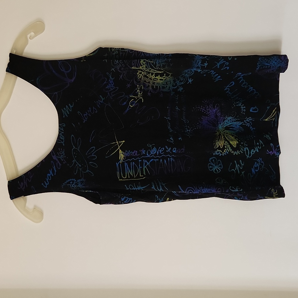 Chico's Multicolored Tank Top Size 0 - Picture 2 of 6